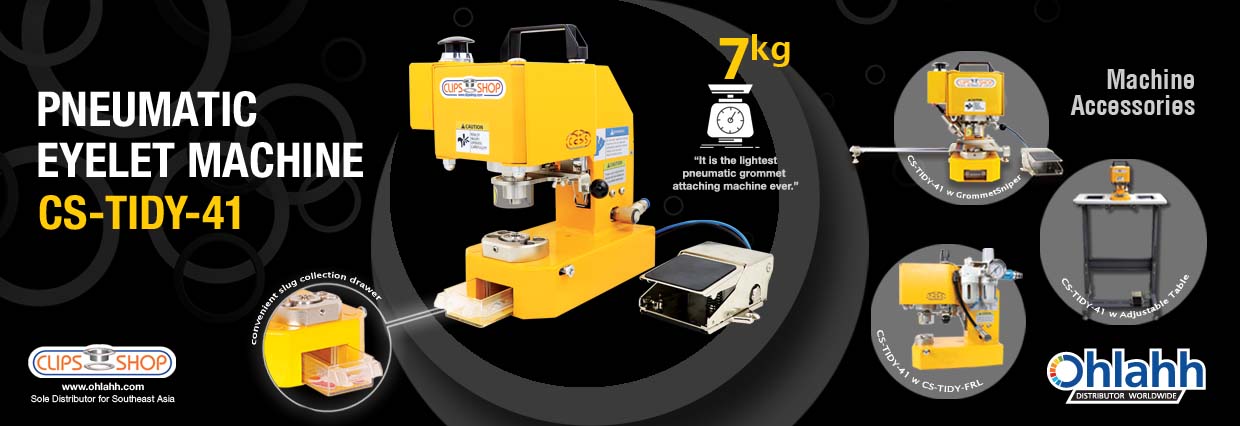 ohlaah CSTidy-41 eyelet machine